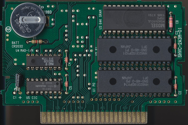 SNES customizable PCB